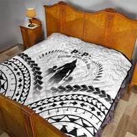 New Zealand Happy Father's Day Quilt Aroha Ahau Ki A Koe Papa Polynesian Tribal LT05 - Polynesian Pride
