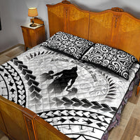 New Zealand Happy Father's Day Quilt Bed Set Aroha Ahau Ki A Koe Papa Polynesian Tribal LT05 - Polynesian Pride