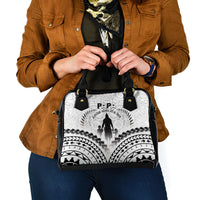 New Zealand Happy Father's Day Shoulder Handbag Aroha Ahau Ki A Koe Papa Polynesian Tribal LT05 - Polynesian Pride