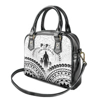 New Zealand Happy Father's Day Shoulder Handbag Aroha Ahau Ki A Koe Papa Polynesian Tribal LT05 - Polynesian Pride