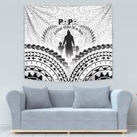 New Zealand Happy Father's Day Tapestry Aroha Ahau Ki A Koe Papa Polynesian Tribal LT05 - Polynesian Pride