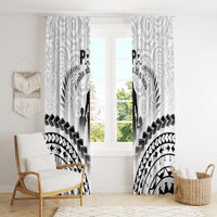 New Zealand Happy Father's Day Window Curtain Aroha Ahau Ki A Koe Papa Polynesian Tribal LT05 - Polynesian Pride