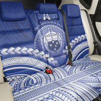Samoa Happy Father's Day Back Car Seat Cover Ou Te Alofa Ia Te Oe Tama Dad Polynesian Tribal