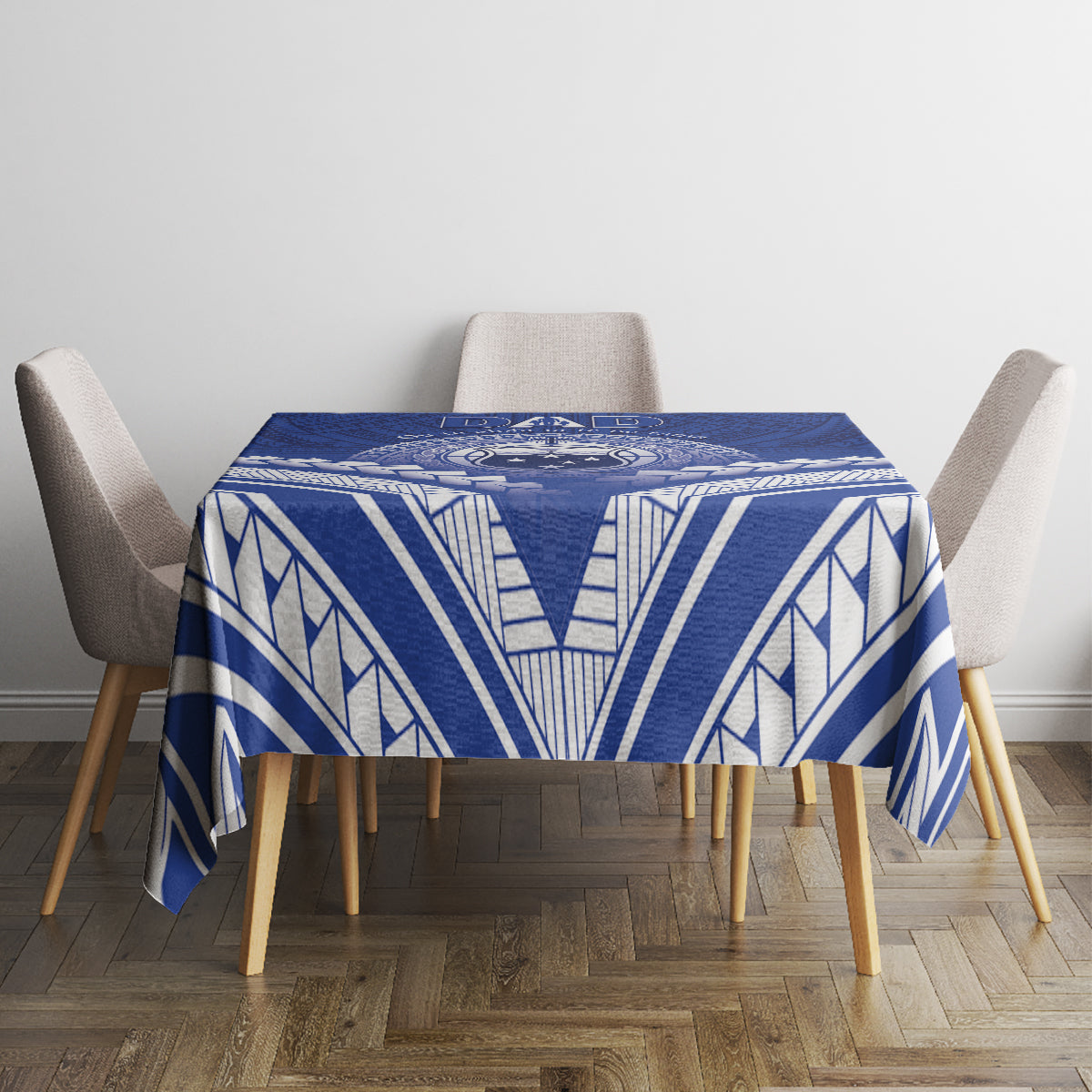 Samoa Happy Father's Day Tablecloth Ou Te Alofa Ia Te Oe Tama Dad Polynesian Tribal LT05 - Polynesian Pride