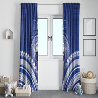 Samoa Happy Father's Day Window Curtain Ou Te Alofa Ia Te Oe Tama Dad Polynesian Tribal LT05 - Polynesian Pride