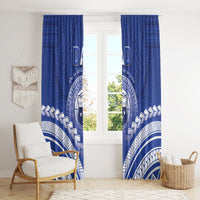Samoa Happy Father's Day Window Curtain Ou Te Alofa Ia Te Oe Tama Dad Polynesian Tribal LT05 - Polynesian Pride