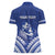 Personalised Samoa Happy Father's Day Women Polo Shirt Ou Te Alofa Ia Te Oe Tama Dad Polynesian Tribal