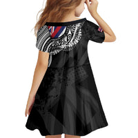 Hawaii Flag Day Family Matching Summer Maxi Dress and Hawaiian Shirt Hawaiian Maile Lei LT05 - Polynesian Pride
