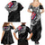 Hawaii Flag Day Family Matching Summer Maxi Dress and Hawaiian Shirt Hawaiian Maile Lei