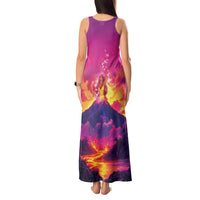 Hawaii Kilauea Volcano Tank Maxi Dress There Is Pele Goddess Of The Volcano LT05 - Polynesian Pride
