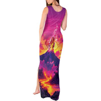 Hawaii Kilauea Volcano Tank Maxi Dress There Is Pele Goddess Of The Volcano LT05 - Polynesian Pride