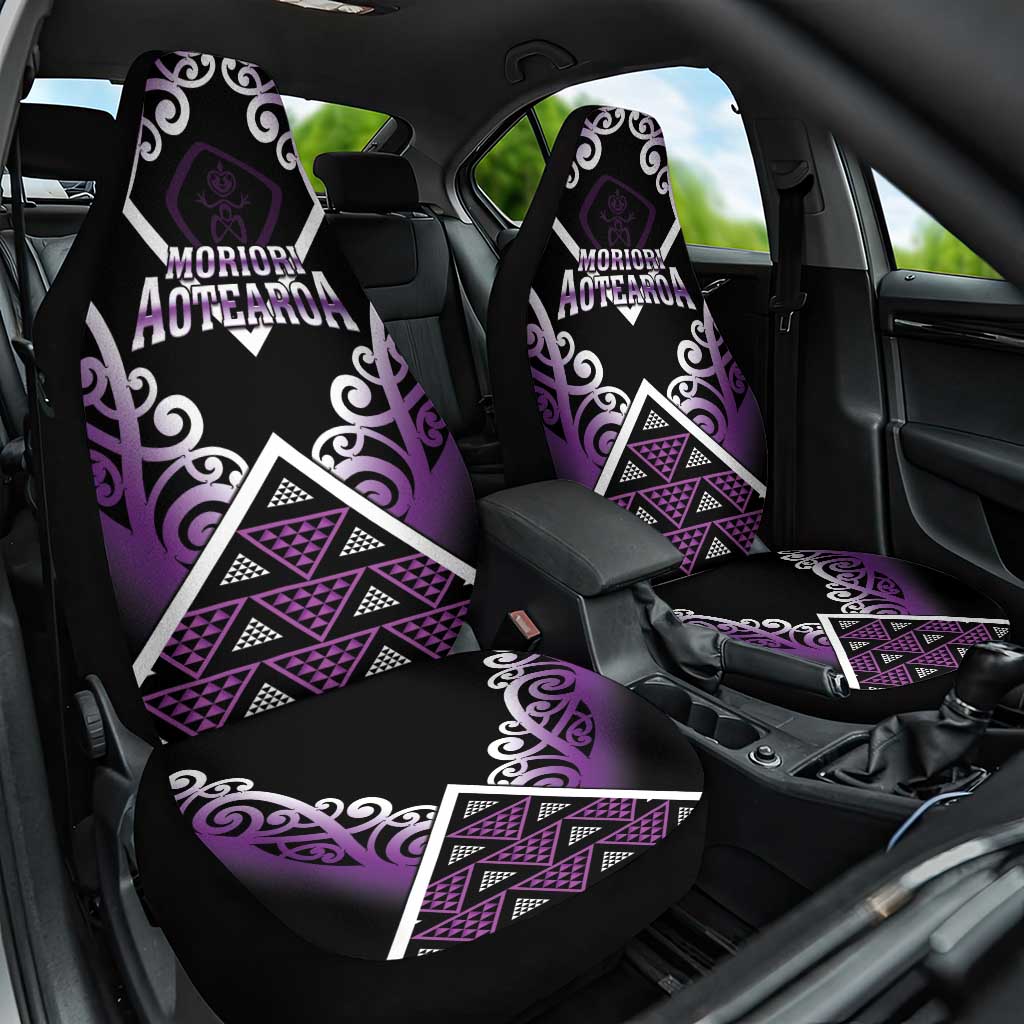 Aotearoa Moriori Car Seat Cover Maori Pattern New Zealand - Polynesian Pride