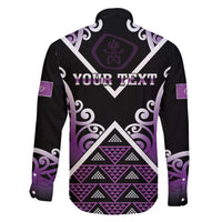 Personalised Aotearoa Moriori Family Matching Long Sleeve Bodycon Dress and Hawaiian Shirt Maori Pattern New Zealand LT05 - Polynesian Pride