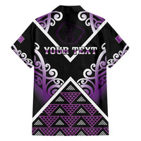 Personalised Aotearoa Moriori Family Matching Tank Maxi Dress and Hawaiian Shirt Maori Pattern New Zealand LT05 - Polynesian Pride