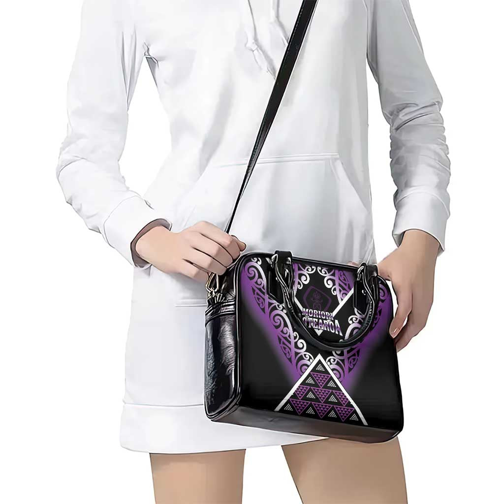 Aotearoa Moriori Shoulder Handbag Maori Pattern New Zealand - Polynesian Pride