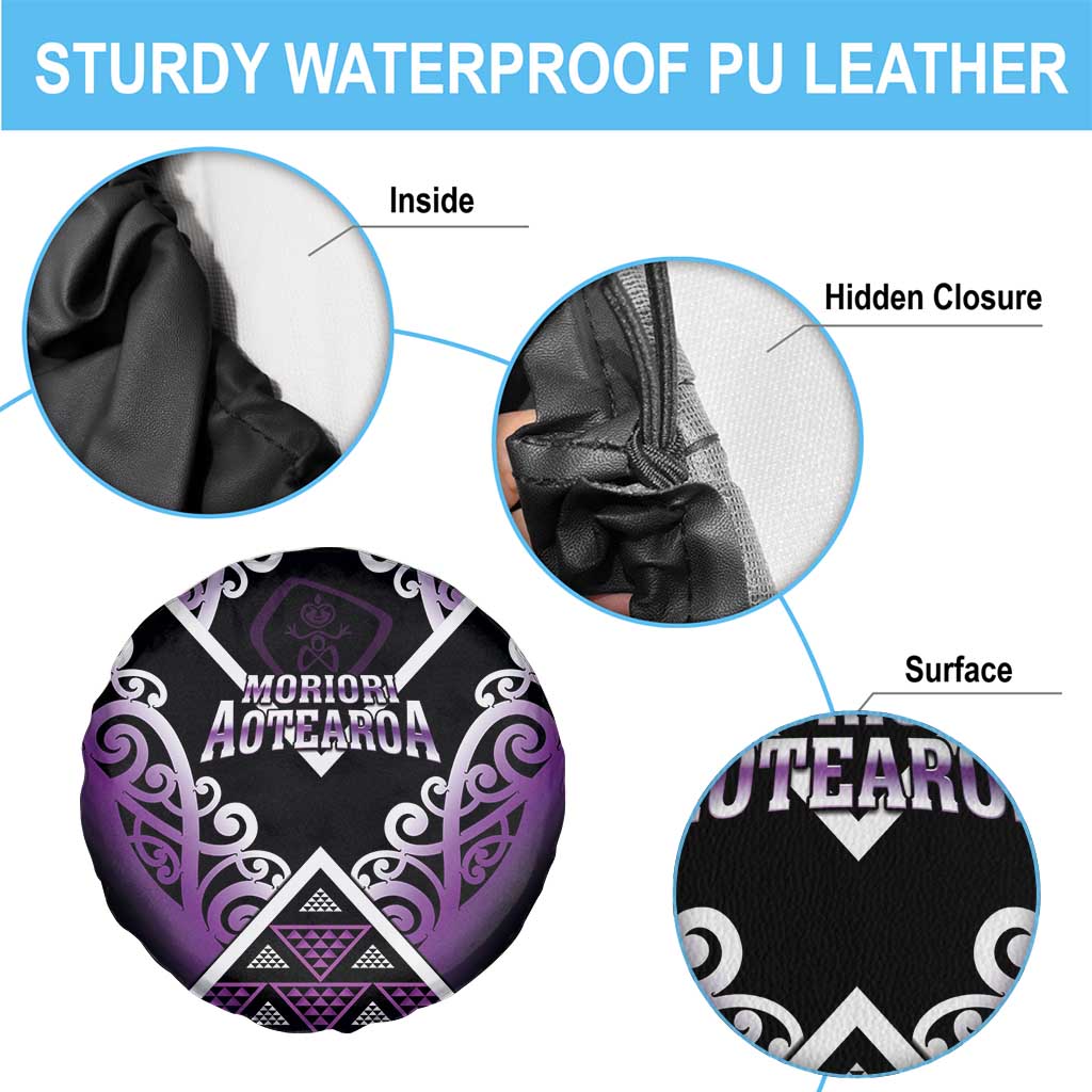 Aotearoa Moriori Spare Tire Cover Maori Pattern New Zealand - Polynesian Pride