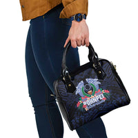 Happy Pohnpei Liberation Day Shoulder Handbag Polynesian Shark Turtle Motif LT05 - Polynesian Pride