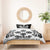 Cook Islands White Marble Tivaevae Bedding Set - Polynesian Pride