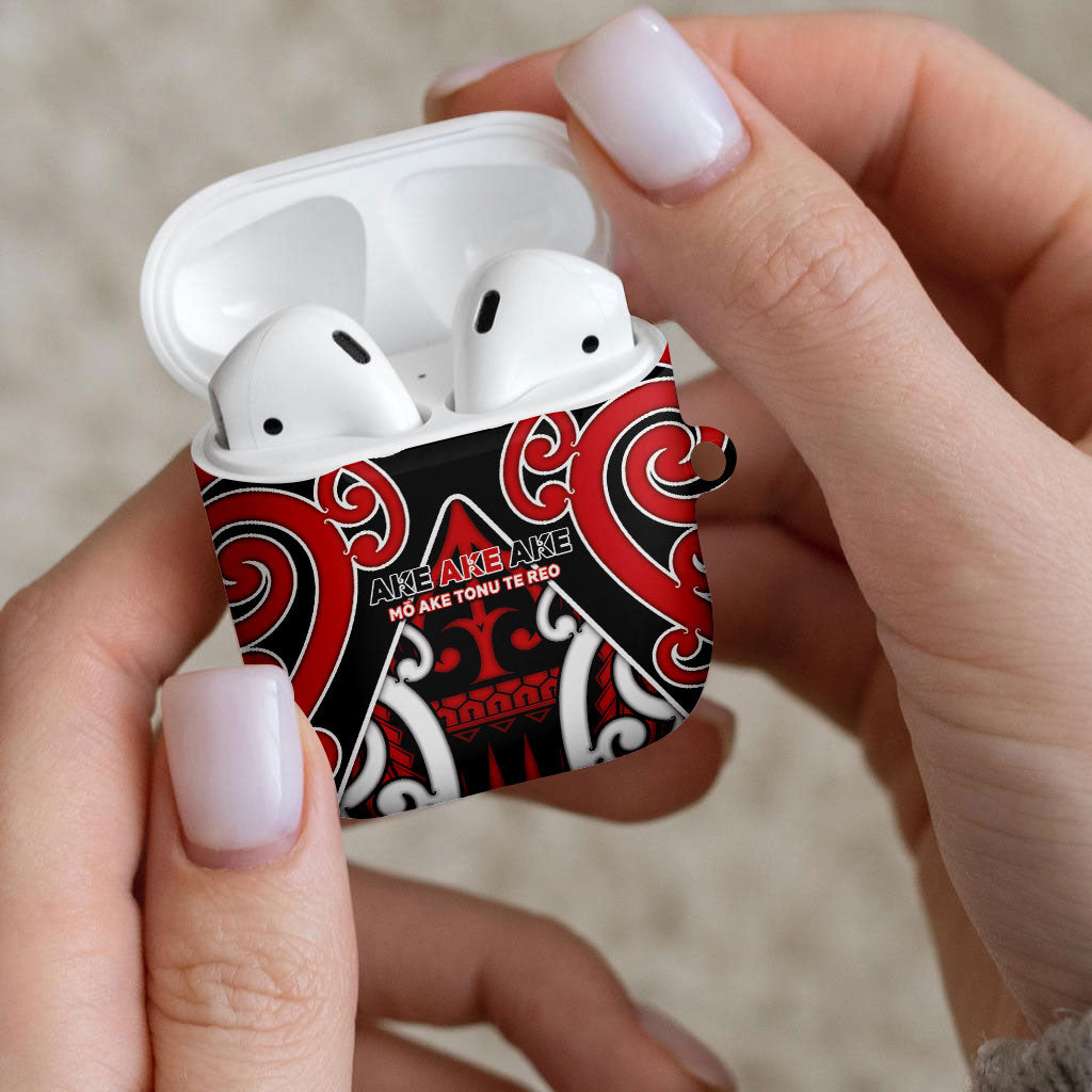 New Zealand Maori Language Week AirPods Case Mo Ake Tonu Te Reo LT05 - Polynesian Pride