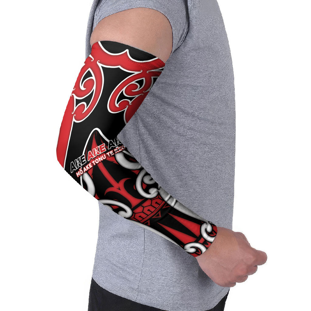 New Zealand Maori Language Week Arm Sleeves Mo Ake Tonu Te Reo LT05 - Polynesian Pride