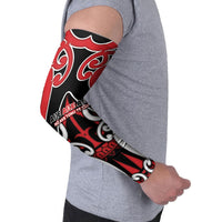 New Zealand Maori Language Week Arm Sleeves Mo Ake Tonu Te Reo LT05 - Polynesian Pride