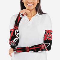 New Zealand Maori Language Week Arm Sleeves Mo Ake Tonu Te Reo LT05 - Polynesian Pride