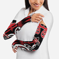 New Zealand Maori Language Week Arm Sleeves Mo Ake Tonu Te Reo LT05 - Polynesian Pride