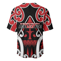 New Zealand Maori Language Week Baseball Jersey Mo Ake Tonu Te Reo LT05 - Polynesian Pride