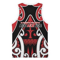 New Zealand Maori Language Week Basketball Jersey Mo Ake Tonu Te Reo LT05 - Polynesian Pride