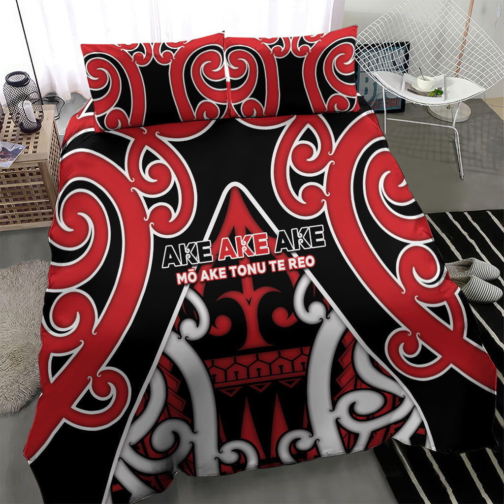 New Zealand Maori Language Week Bedding Set Mo Ake Tonu Te Reo LT05 - Polynesian Pride