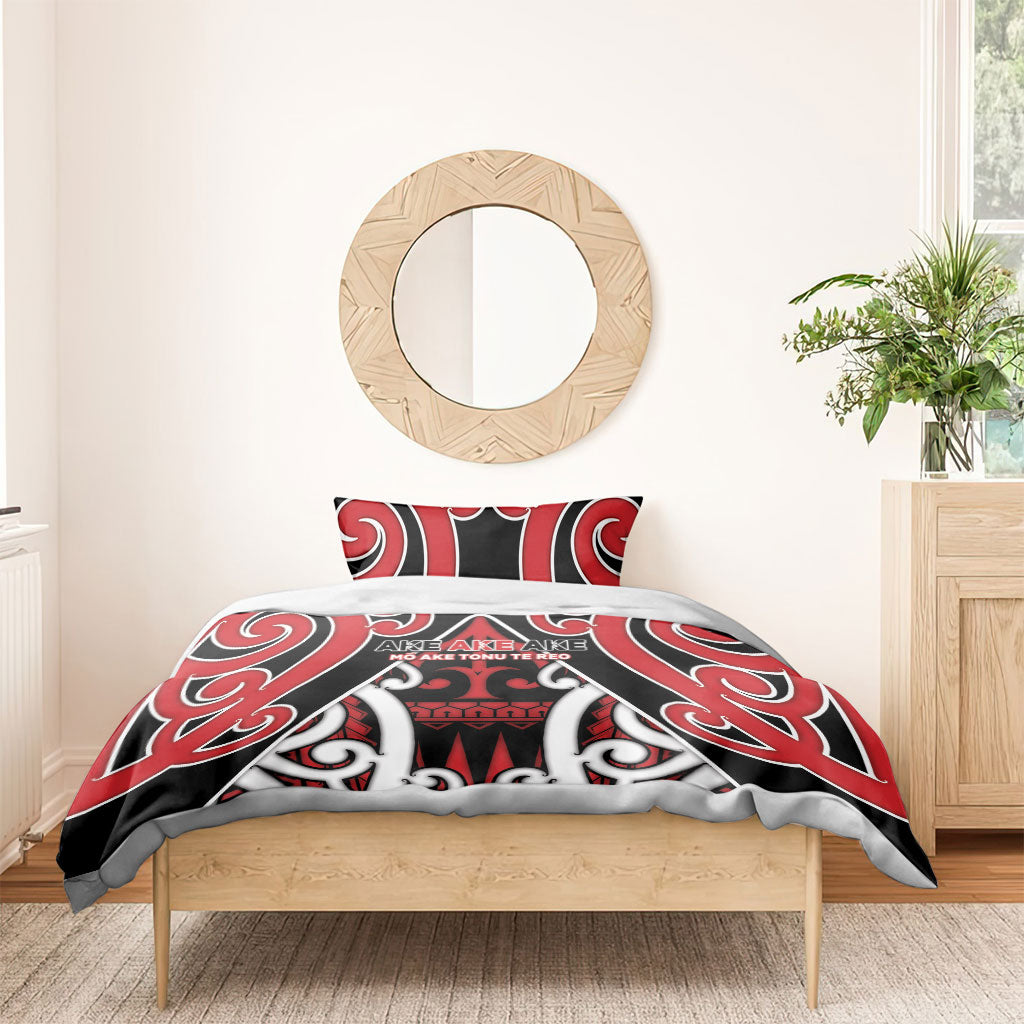 New Zealand Maori Language Week Bedding Set Mo Ake Tonu Te Reo LT05 - Polynesian Pride