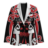 New Zealand Maori Language Week Blazer Mo Ake Tonu Te Reo LT05 Unisex Black - Polynesian Pride