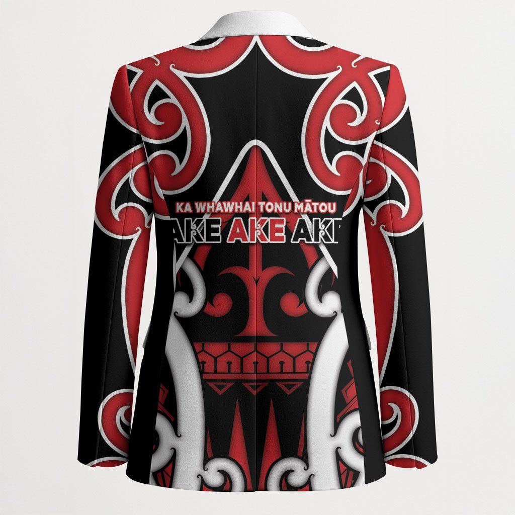 New Zealand Maori Language Week Blazer Mo Ake Tonu Te Reo LT05 - Polynesian Pride