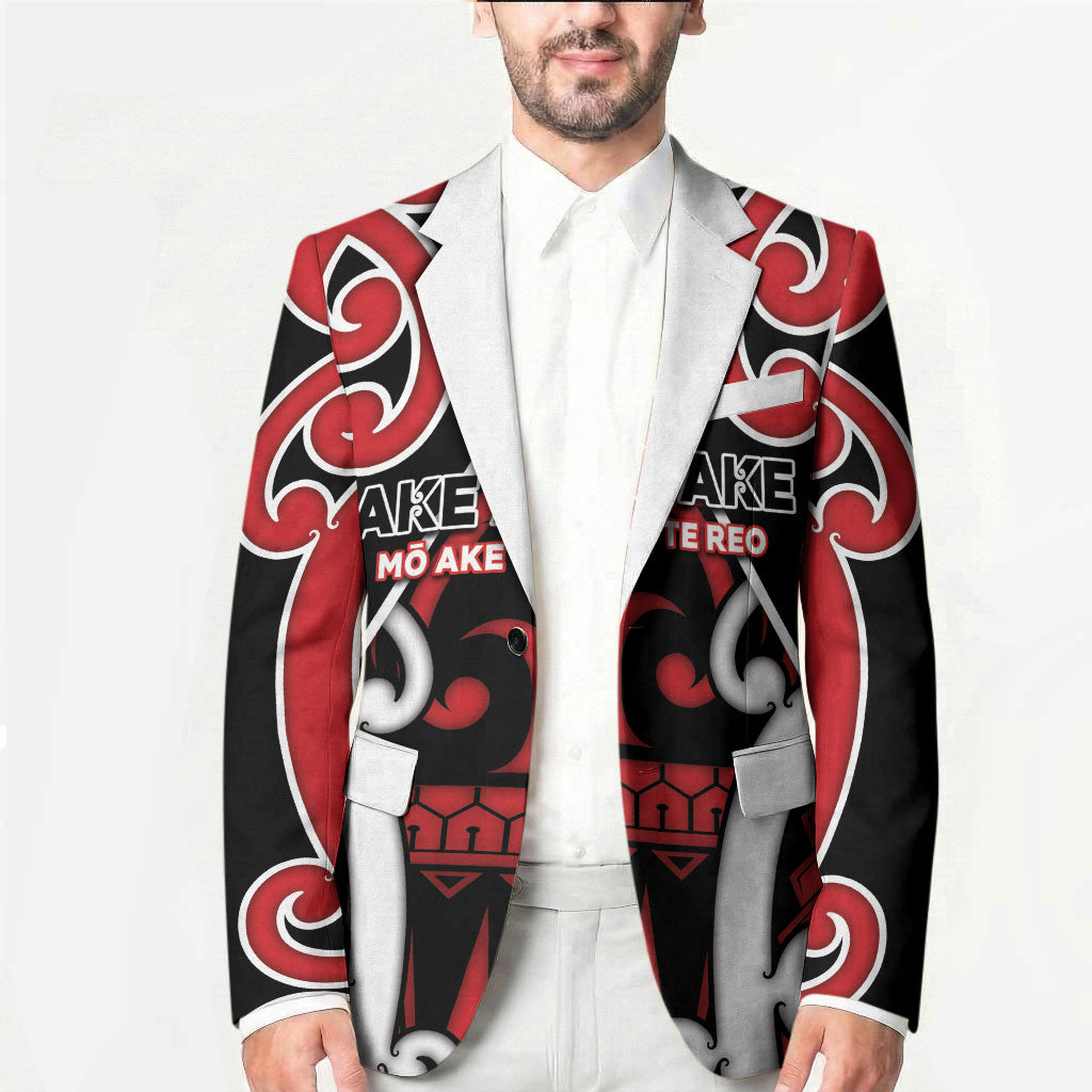 New Zealand Maori Language Week Blazer Mo Ake Tonu Te Reo LT05 - Polynesian Pride