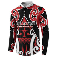 New Zealand Maori Language Week Button Sweatshirt Mo Ake Tonu Te Reo LT05 - Polynesian Pride
