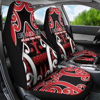 New Zealand Maori Language Week Car Seat Cover Mo Ake Tonu Te Reo LT05 - Polynesian Pride