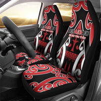 New Zealand Maori Language Week Car Seat Cover Mo Ake Tonu Te Reo LT05 - Polynesian Pride