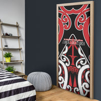 New Zealand Maori Language Week Door Cover Mo Ake Tonu Te Reo LT05 - Polynesian Pride