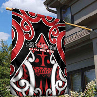 New Zealand Maori Language Week Garden Flag Mo Ake Tonu Te Reo LT05 - Polynesian Pride