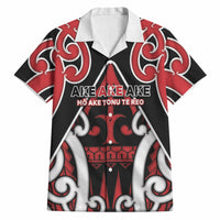 New Zealand Maori Language Week Hawaiian Shirt Mo Ake Tonu Te Reo LT05 Black - Polynesian Pride