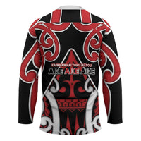New Zealand Maori Language Week Hockey Jersey Mo Ake Tonu Te Reo LT05 - Polynesian Pride