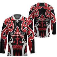 New Zealand Maori Language Week Hockey Jersey Mo Ake Tonu Te Reo LT05 - Polynesian Pride