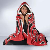 New Zealand Maori Language Week Hooded Blanket Mo Ake Tonu Te Reo LT05 - Polynesian Pride