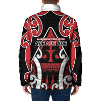 New Zealand Maori Language Week Padded Jacket Mo Ake Tonu Te Reo LT05 - Polynesian Pride
