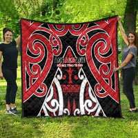 New Zealand Maori Language Week Quilt Mo Ake Tonu Te Reo LT05 - Polynesian Pride