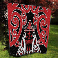 New Zealand Maori Language Week Quilt Mo Ake Tonu Te Reo LT05 - Polynesian Pride