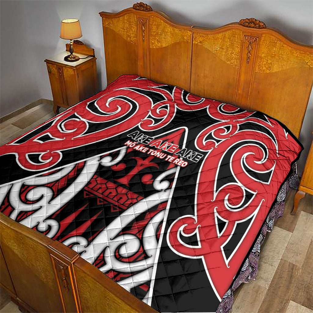 New Zealand Maori Language Week Quilt Mo Ake Tonu Te Reo LT05 - Polynesian Pride