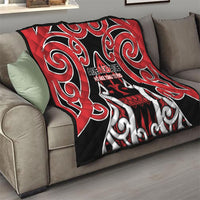 New Zealand Maori Language Week Quilt Mo Ake Tonu Te Reo LT05 - Polynesian Pride