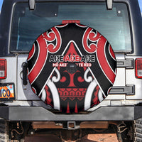 New Zealand Maori Language Week Spare Tire Cover Mo Ake Tonu Te Reo LT05 Black - Polynesian Pride