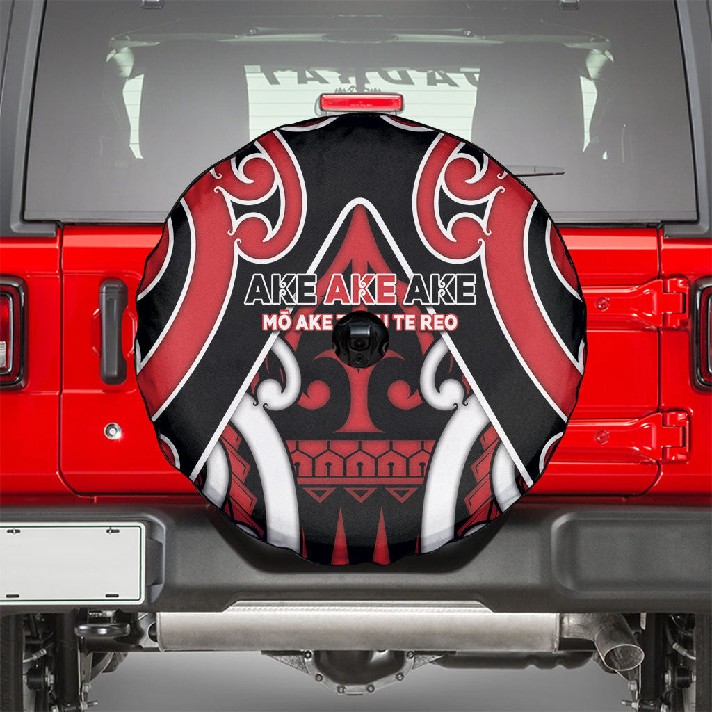 New Zealand Maori Language Week Spare Tire Cover Mo Ake Tonu Te Reo LT05 - Polynesian Pride